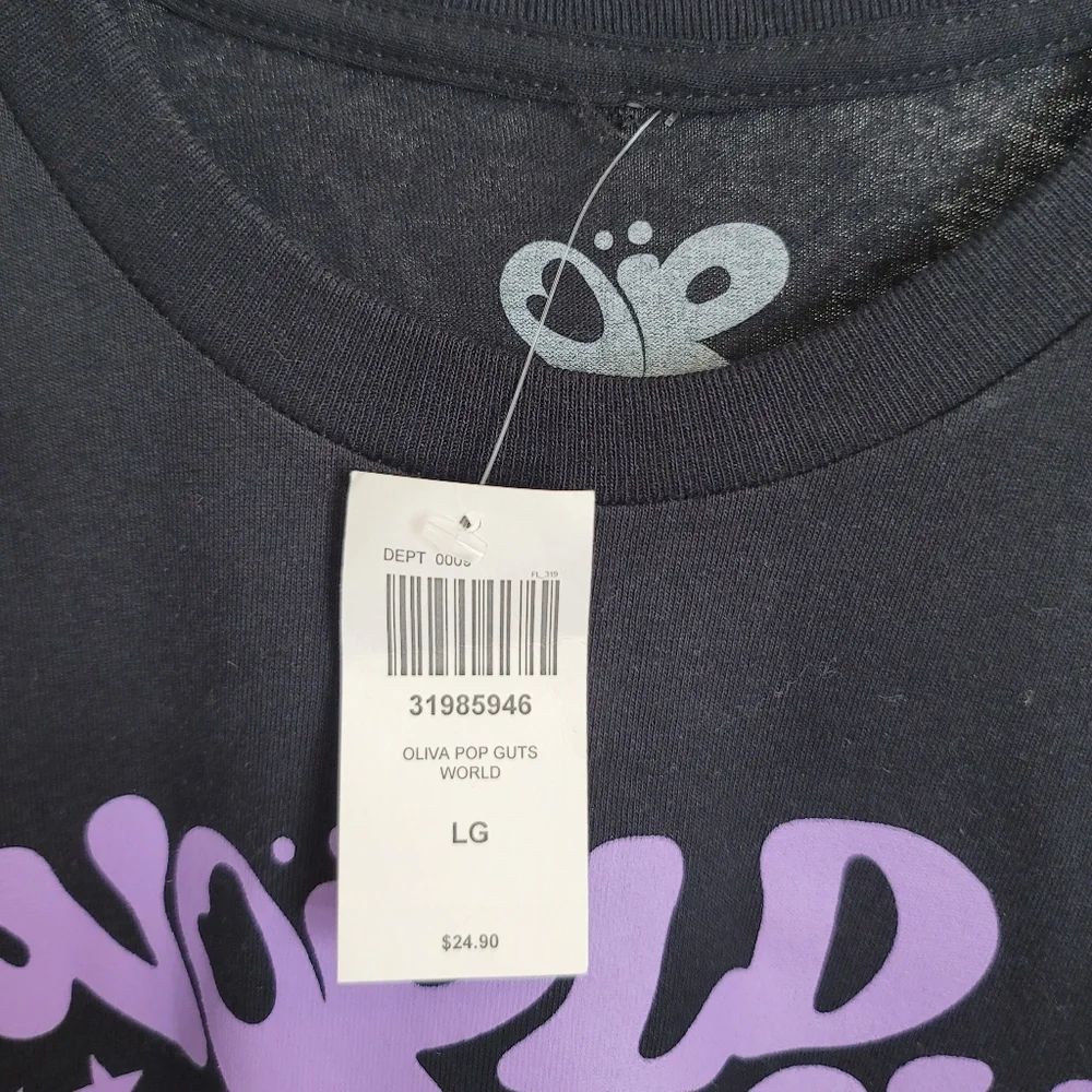 🆕️ Olivia Rodrigo Official Guts Tour Graphic Tee - Picture 4 of 7